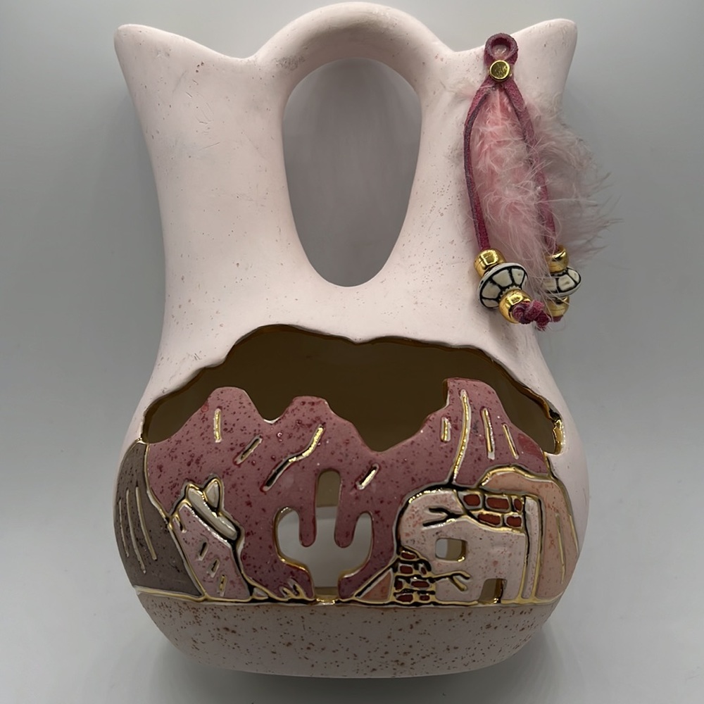 Aljesa Ceramic Vase Boho southwestern